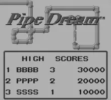Image n° 4 - screenshots  : Pipe Dream